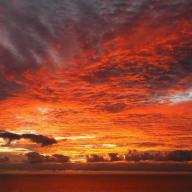 Brennender Himmel