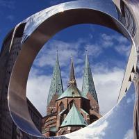 Manfred Hauke "Blick auf St. Marien"