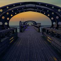 Helmut Witthake  "Seebrücke Kellenhusen"